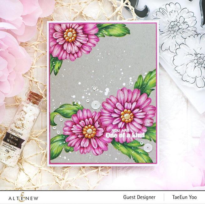 Photocentric Stencil Precious Blooms Mask Stencil