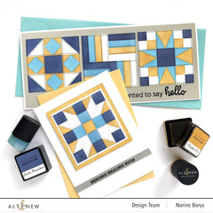 Photocentric Stencil Quilt Block Stencil Set (4 in 1)