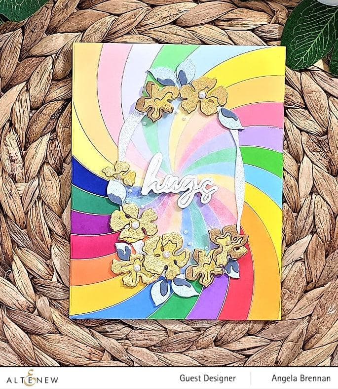 EXP Factors Stencil Rainbow Burst Stencil Set (3 in 1)