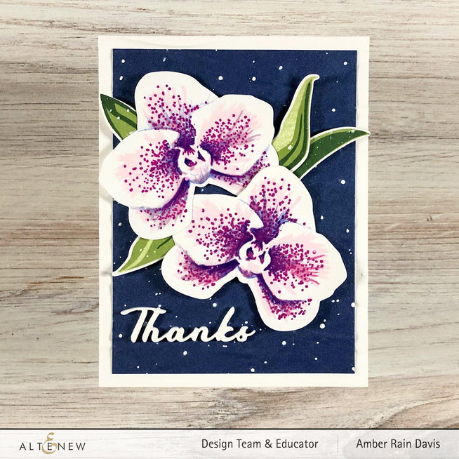 EXP Factors Stencil Spotted Orchid Mask Stencil