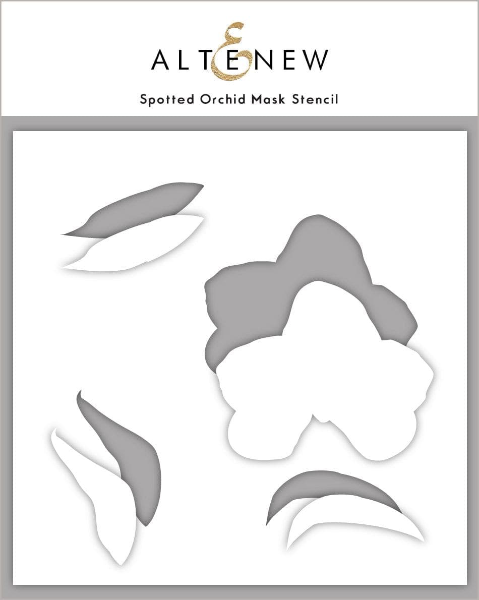 EXP Factors Stencil Spotted Orchid Mask Stencil