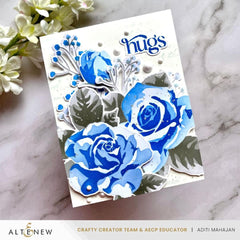 Stencil Art: Romantic Roses Layering Stencil Set (6 in 1)