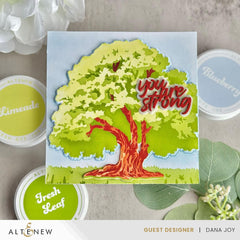 Stencil Art: Strong Oak Layering Stencil Set (6 in 1)
