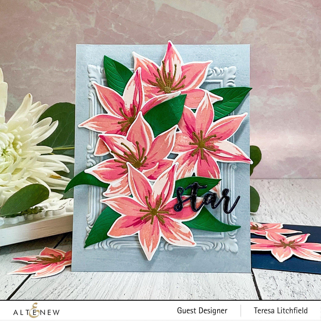 Photocentric Stencil Stunning Starflowers Mask Stencil