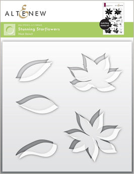Photocentric Stencil Stunning Starflowers Mask Stencil