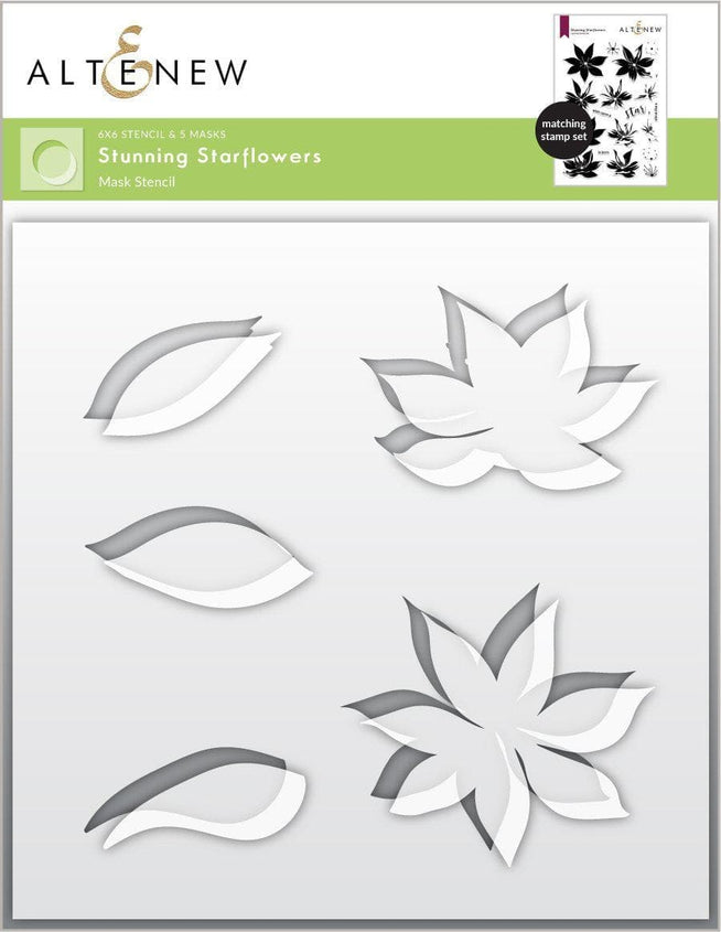 Photocentric Stencil Stunning Starflowers Mask Stencil