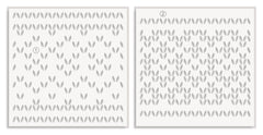 Sweater Pattern Builder Stencil Set (2 in 1)