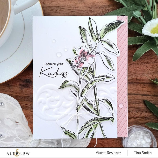 EXP Factors Stencil Tall Foliage Simple Coloring Stencil Set