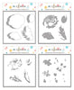 Photocentric Stencil Tranquility Rose Simple Coloring Stencil Set (4 in 1)