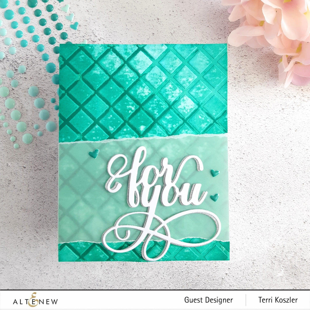 EXP Factors Stencil Trellis Stencil