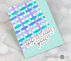 Woven Ribbon Builder Stencil Set (3 in 1)
