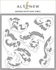 Photocentric Stencil Baroque Motifs Mask Stencil