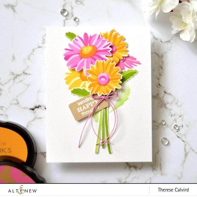 Photocentric Stencil Z - Beloved Daisy Mask Stencil