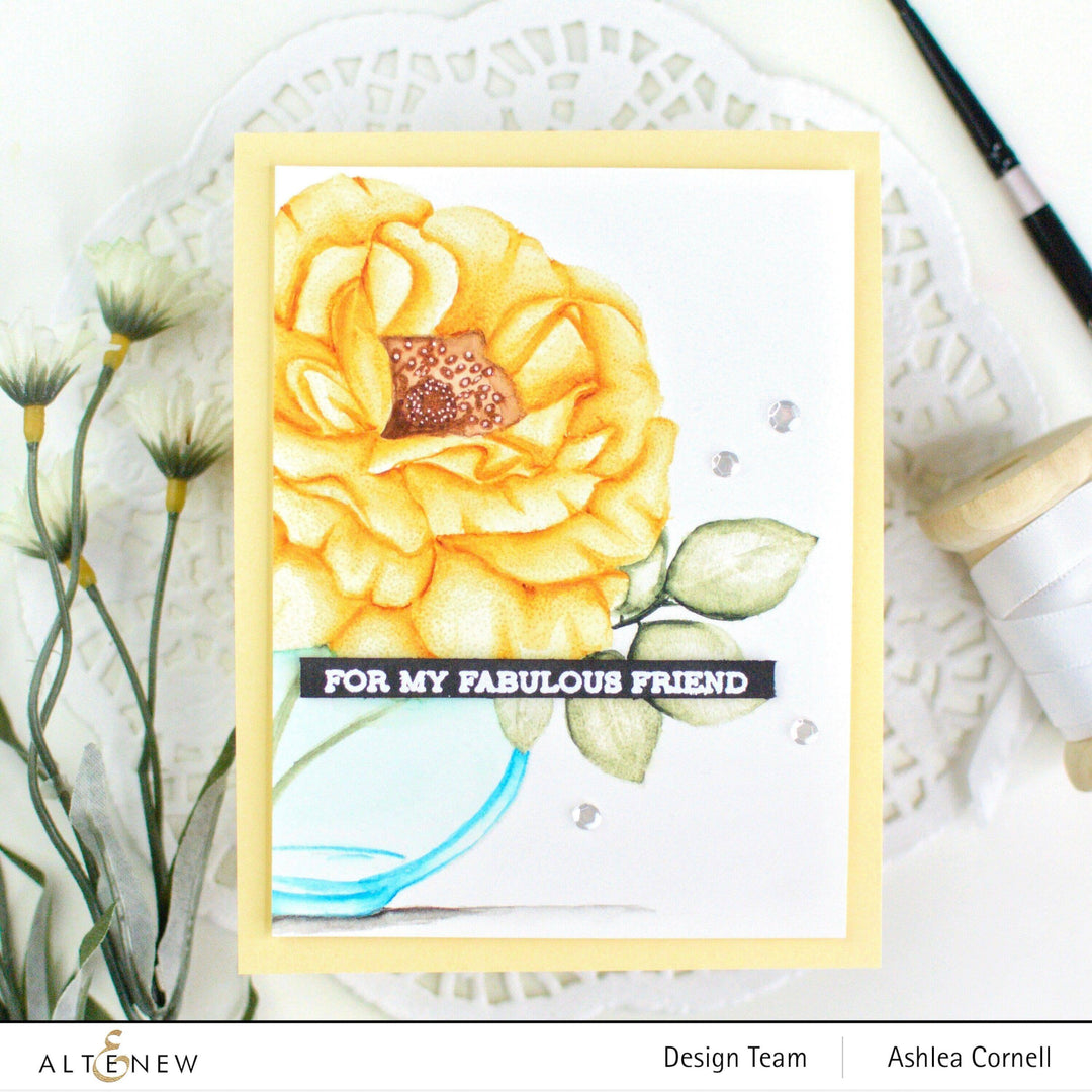 Photocentric Stencil Calming Reverie Mask Stencil