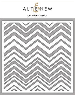 Photocentric Stencil Chevrons Stencil