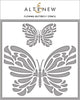 Photocentric Stencil Flowing Butterfly Stencil
