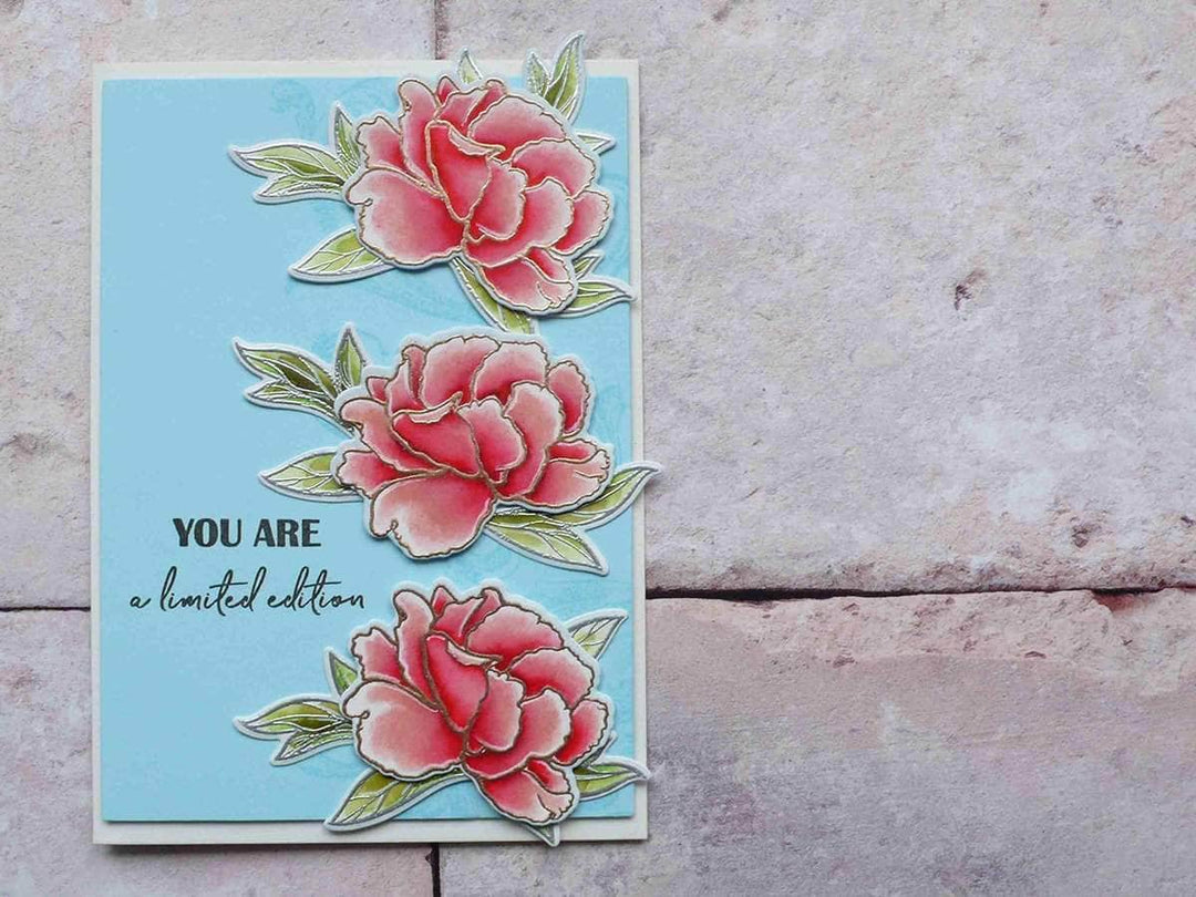 Photocentric Stencil Z - Frilled Petals Mask Stencil