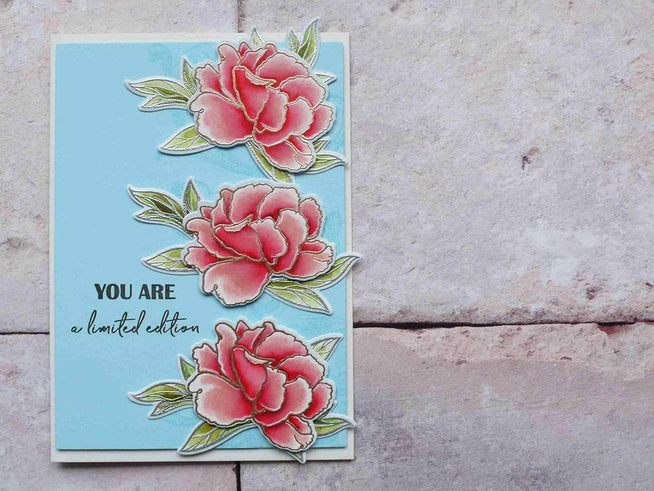 Photocentric Stencil Z - Frilled Petals Mask Stencil
