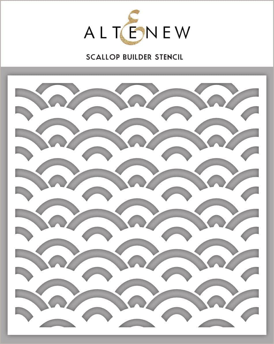 EXP Factors Stencil Scallop Builder Stencil