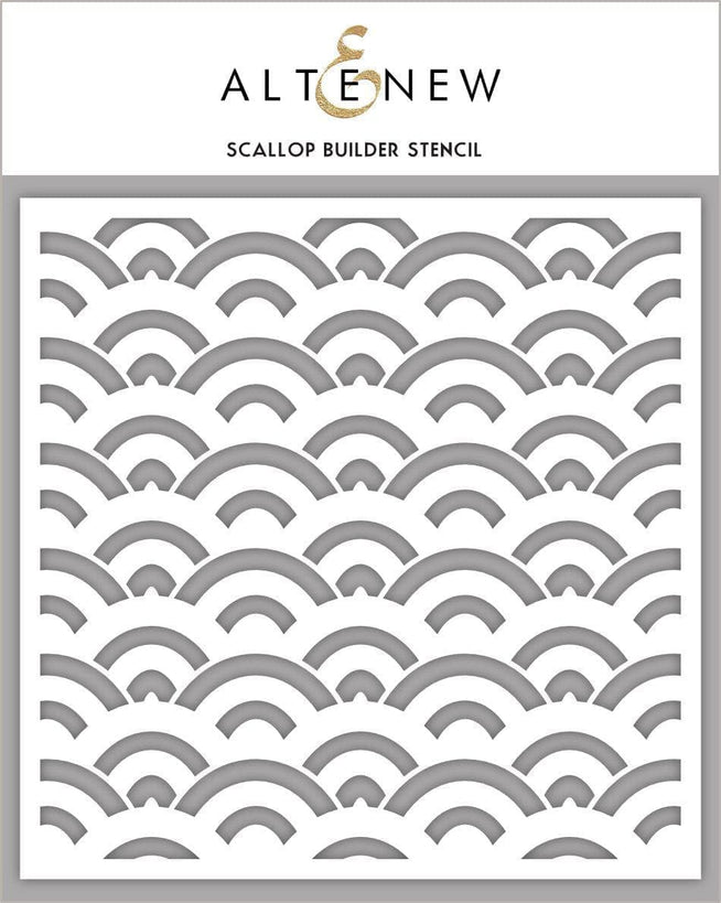 EXP Factors Stencil Scallop Builder Stencil