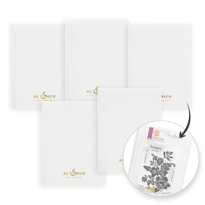 Neat & Nifty 4.5" x 6" Storage Pockets Bundle (50 Pieces)
