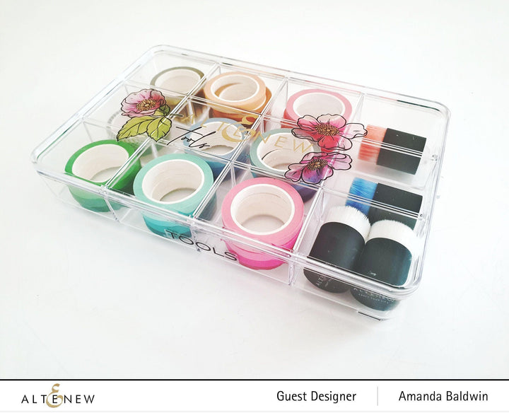 Altenew Tools Bundle Stay Organized 12 Ink Blending Tools & Stackable Storage Bundle