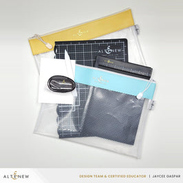 Yellow Zip 'n' Stash Pouches Bundle (6 pcs)