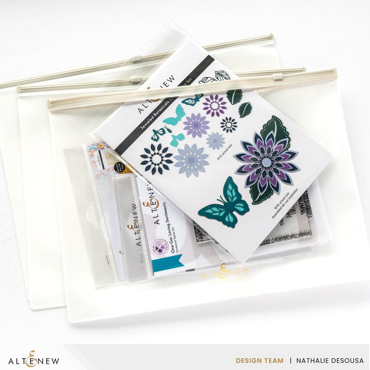 Zip 'n' Keep Pouches Bundle (24 pcs, 3 Assorted Colors)