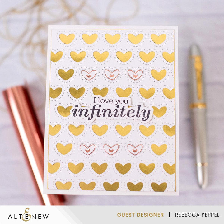 Hot Foil Roll - Peony Gold (Mirror)