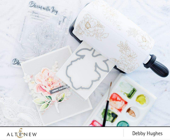 Mini Die Cutting Machine & Gradient Cardstock Bundle