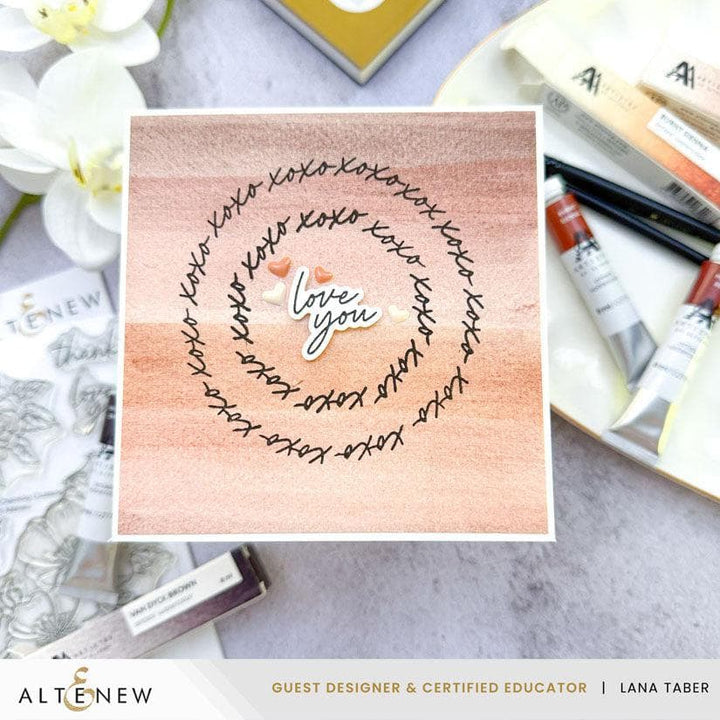 Artists' Watercolor Tube - Burnt Sienna