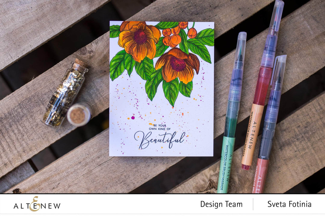 Altenew Watercolor Bundle Autumn Festival Watercolor Brush Markers & Refill Bundle