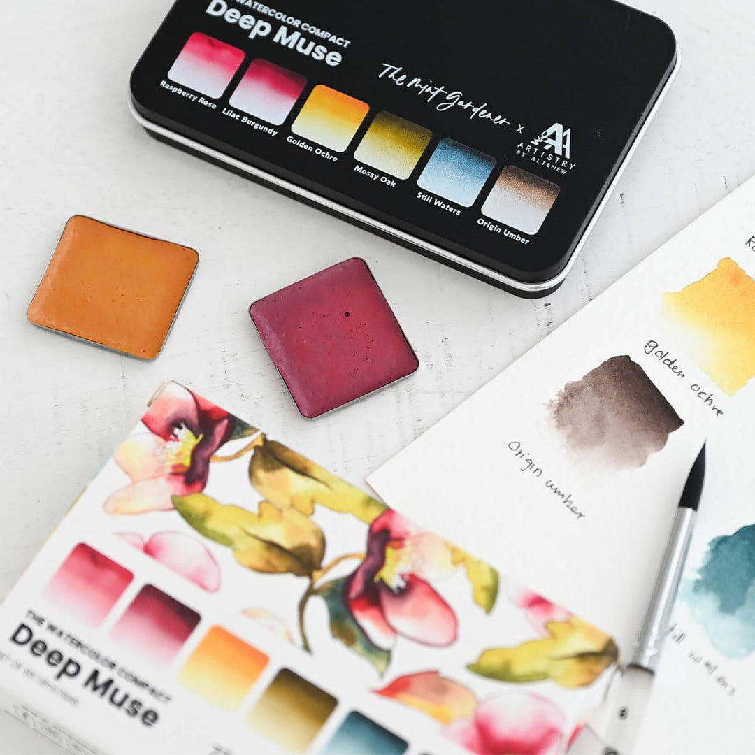 Watercolor Compact - Deep Muse