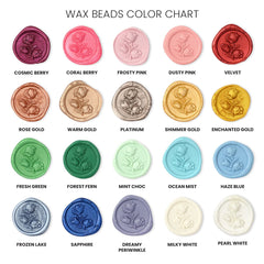 Pearl White Wax Beads