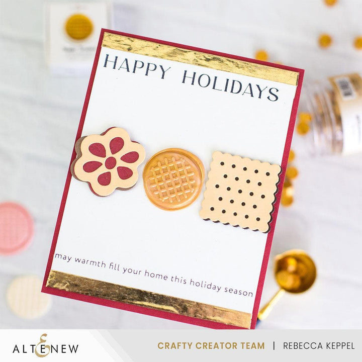 Wafer Texture Wax Seal Stamp