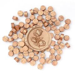 Warm Gold Wax Beads