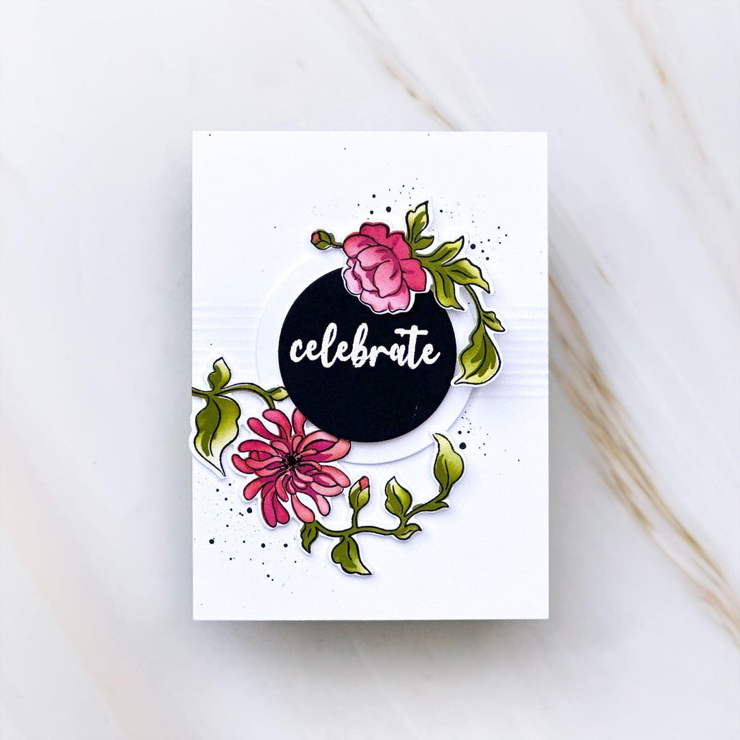Altenew Workshop Altenew x Pinkfresh Studio : Posy Party Mix Class