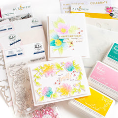 Altenew Workshop Altenew x Pinkfresh Studio : Posy Party Mix Class