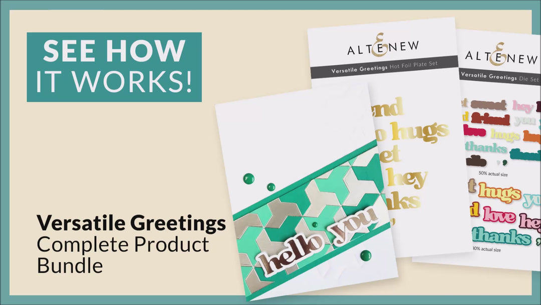 Versatile Greetings Die Set