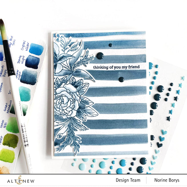 Photocentric Clear Stamps Exotic Garden Stamp Set