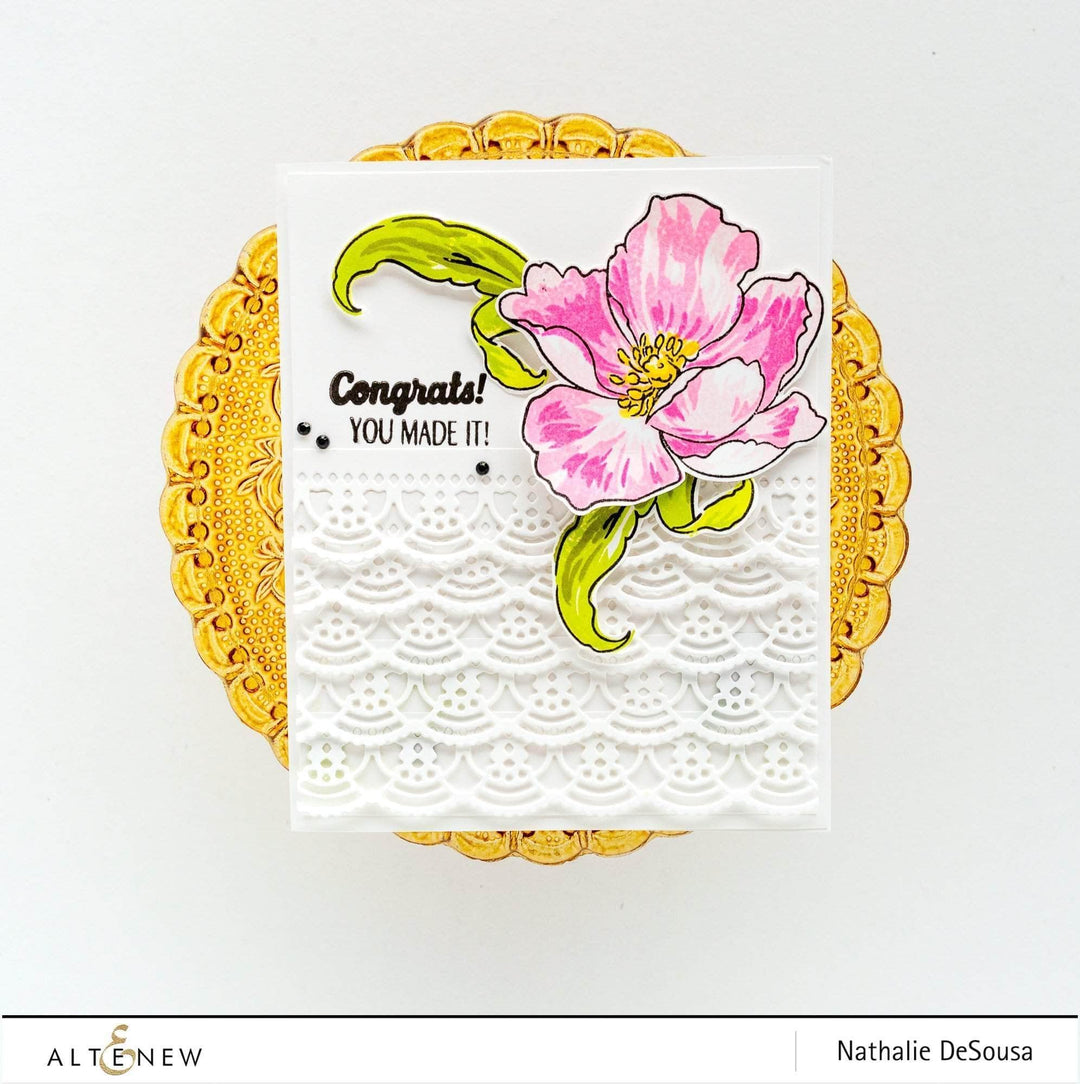 Part A-Glitz Art Craft Co.,LTD Dies Precious Peony Die Set