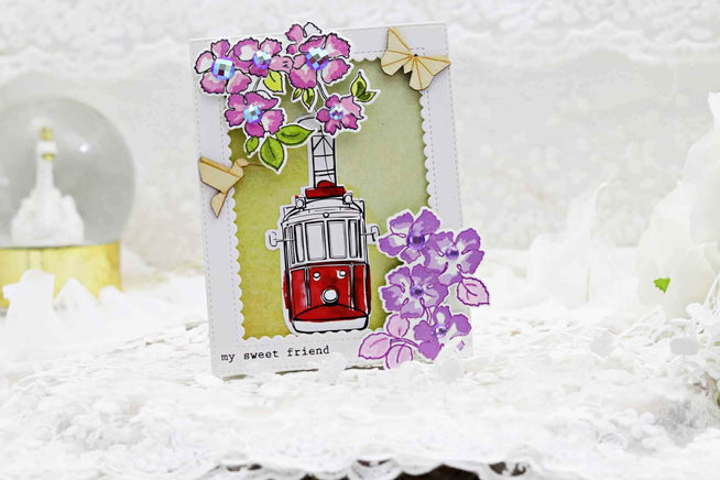 Part A-Glitz Art Craft Co.,LTD Dies Ruffled Flowers Die Set