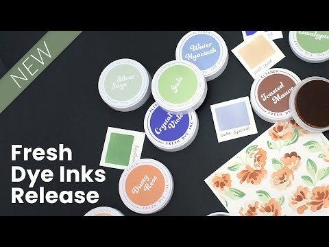 Blue Mountains Fresh Dye Ink Mini Cube Set